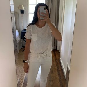 J Crew Front Tie Top